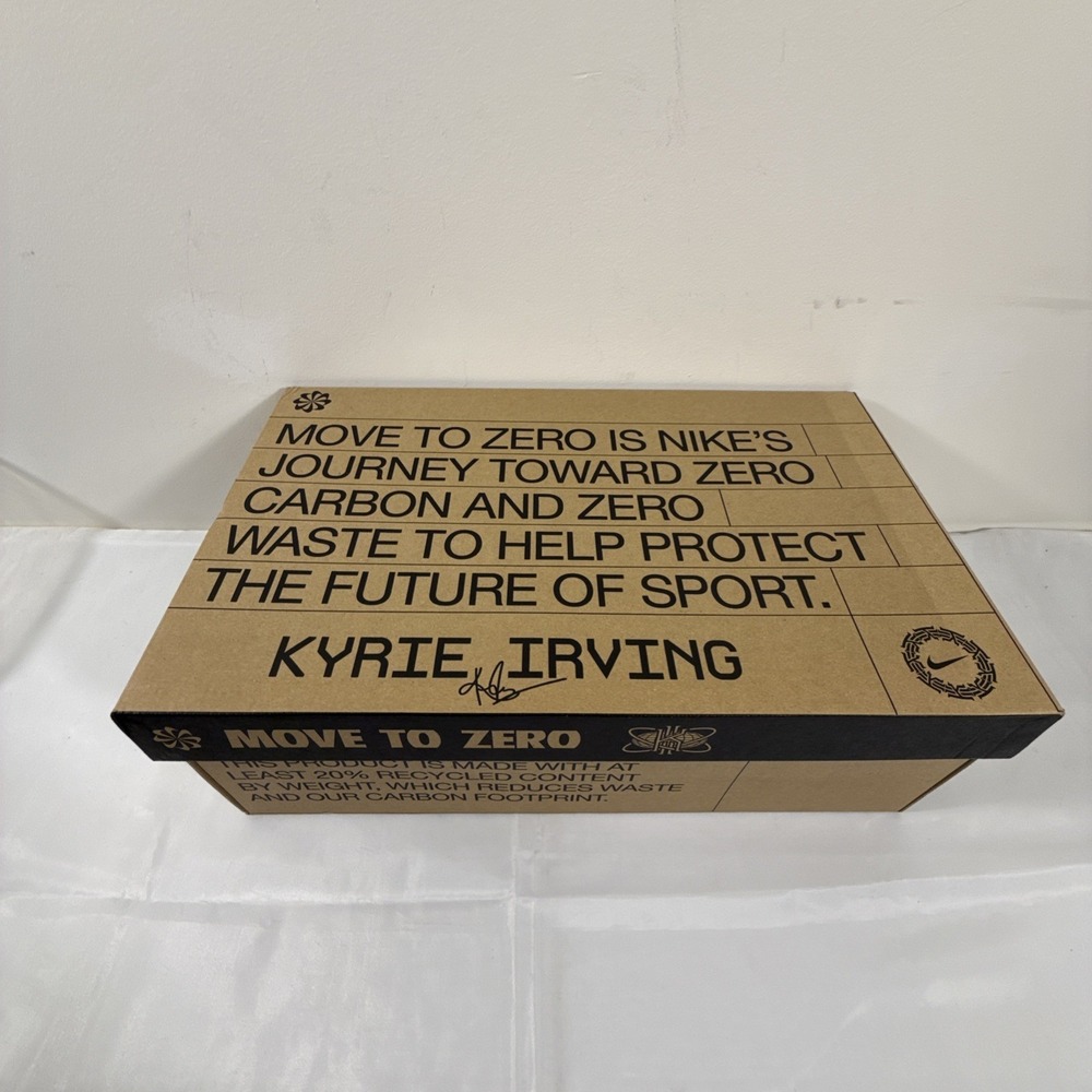 Nike Kyrie 8 Shoes White University Red Women 15. M14 Sneakers Basketball DJ6017 - Picture 10 of 10